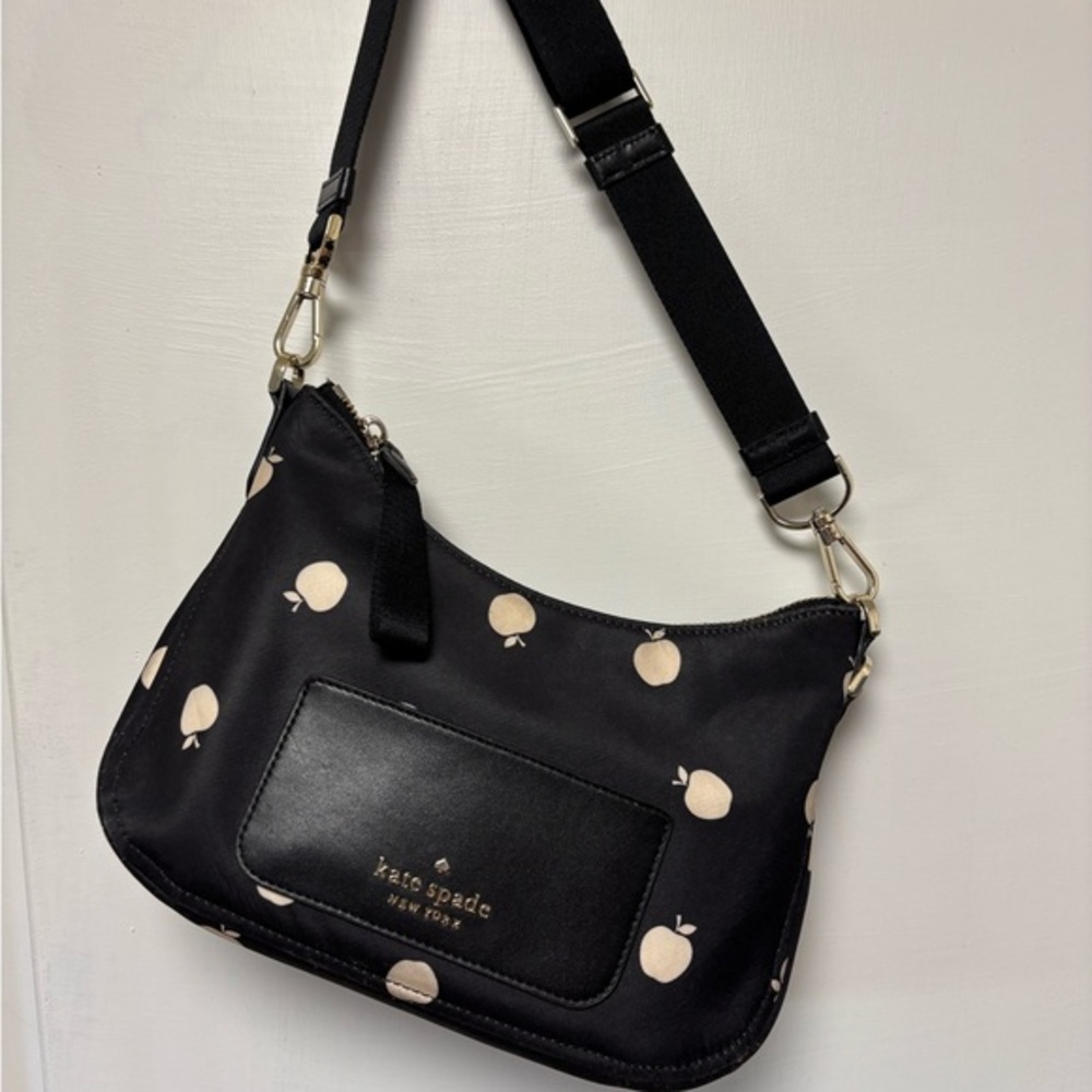 KATE SPADE Chelsea Nylon The Little Better Orchard Toss Crossbody with Pouch Bag